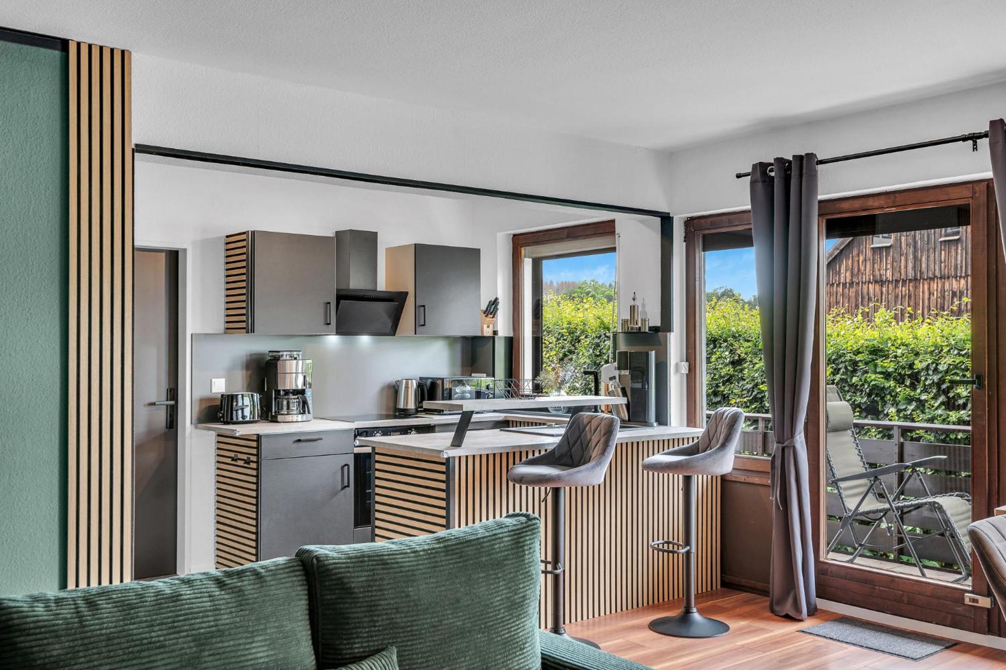Stanma Luchspartment Ruhig Und Zentral Mit Grossem Balkon Und Kostenlosem Parkplatz Braunlage Exteriör bild